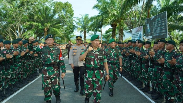 450 Pasukan Elite TNI AD dari Aceh Selatan Dikirim ke Papua