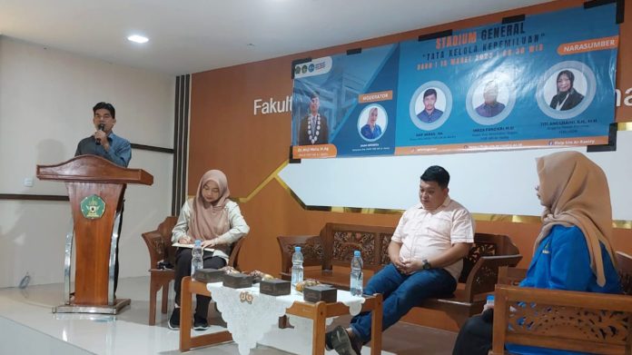 FISIP UIN Ar Raniry Banda Aceh Gelar Kuliah Umum Tata Kelola Kepemiluan