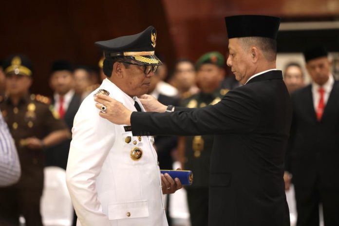 Gubernur Aceh lantik Alhudri sebagai Pj Bupati Gayo Lues