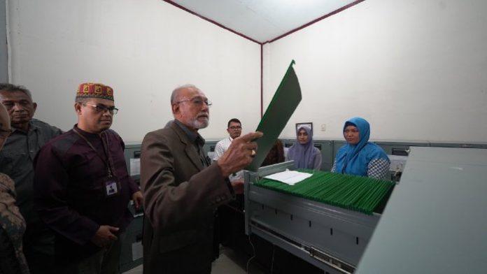 Wali Nanggroe kunjungi KKR Aceh