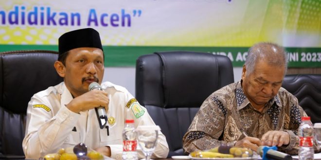 Asisten I Sekda Aceh: Pendidikan Kunci Sukses Pembangunan Aceh