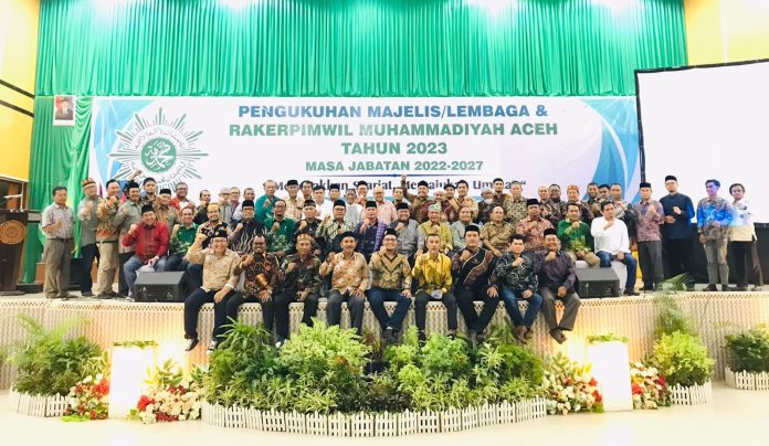 Kukuhkan Majelis & Lembaga Muhammadiyah Aceh, Malik Musa Beber Program Prioritas