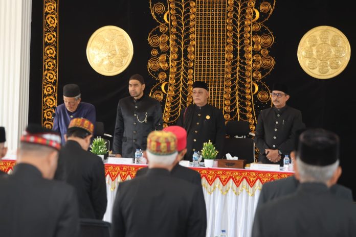 Lembaga Wali Nanggroe Aceh Gelar Sidang Raya Bahas 4 Rancangan Reusam