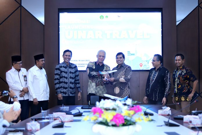 UIN Ar-Raniry Banda Aceh Gandeng Garuda Indonesia Luncurkan UINAR Travel