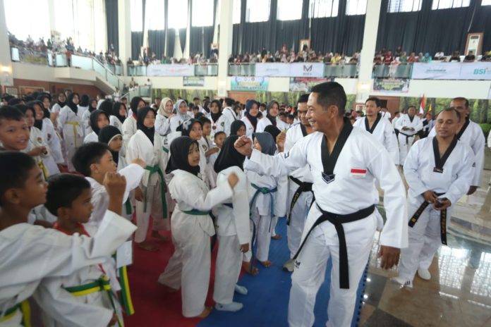 810 Peserta Ikuti Taekwondo Championship 2023 Piala Pangdam IM di Balee Meuseuraya Aceh