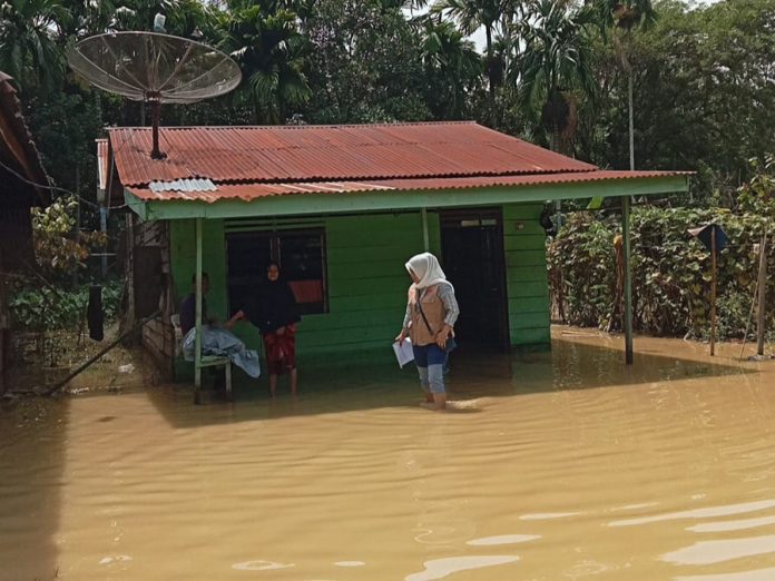 Banjir luapan merendam 21 desa di Kabupaten Aceh Tenggara, Aceh, pada Kamis (17/8/2023) malam.