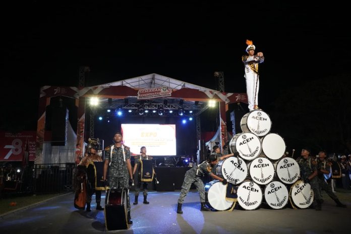 Kodam IM Gelar Expo Semarak Kemerdekaan di Blang Padang, Dibuka Mayjen TNI Novi Helmy