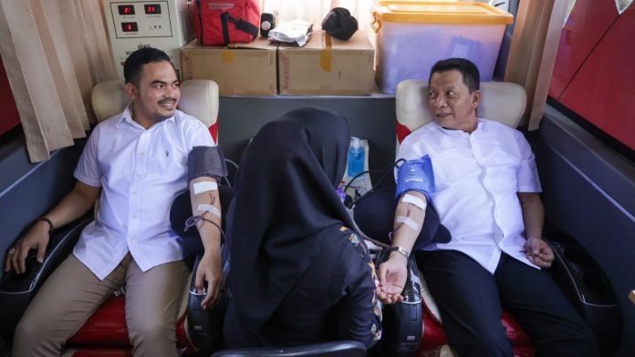 Pj Gubernur Aceh donor darah