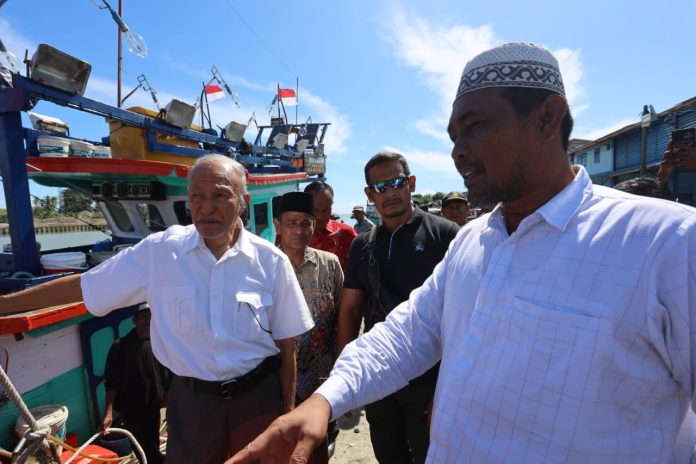 Wali Nanggroe Aceh Kunjungi TPI Kuala Idi, Nelayan Keluhkan Masalah Retribusi
