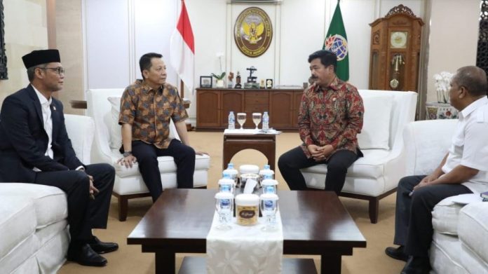 Pertemuan Gubernur Aceh dan Menteri ATR/BPN
