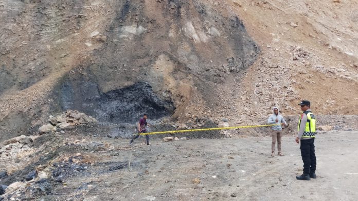 Lokasi galian C yang menelan korban di Gampong Rima Jeuneu, Peukan Bada, Aceh Besar.