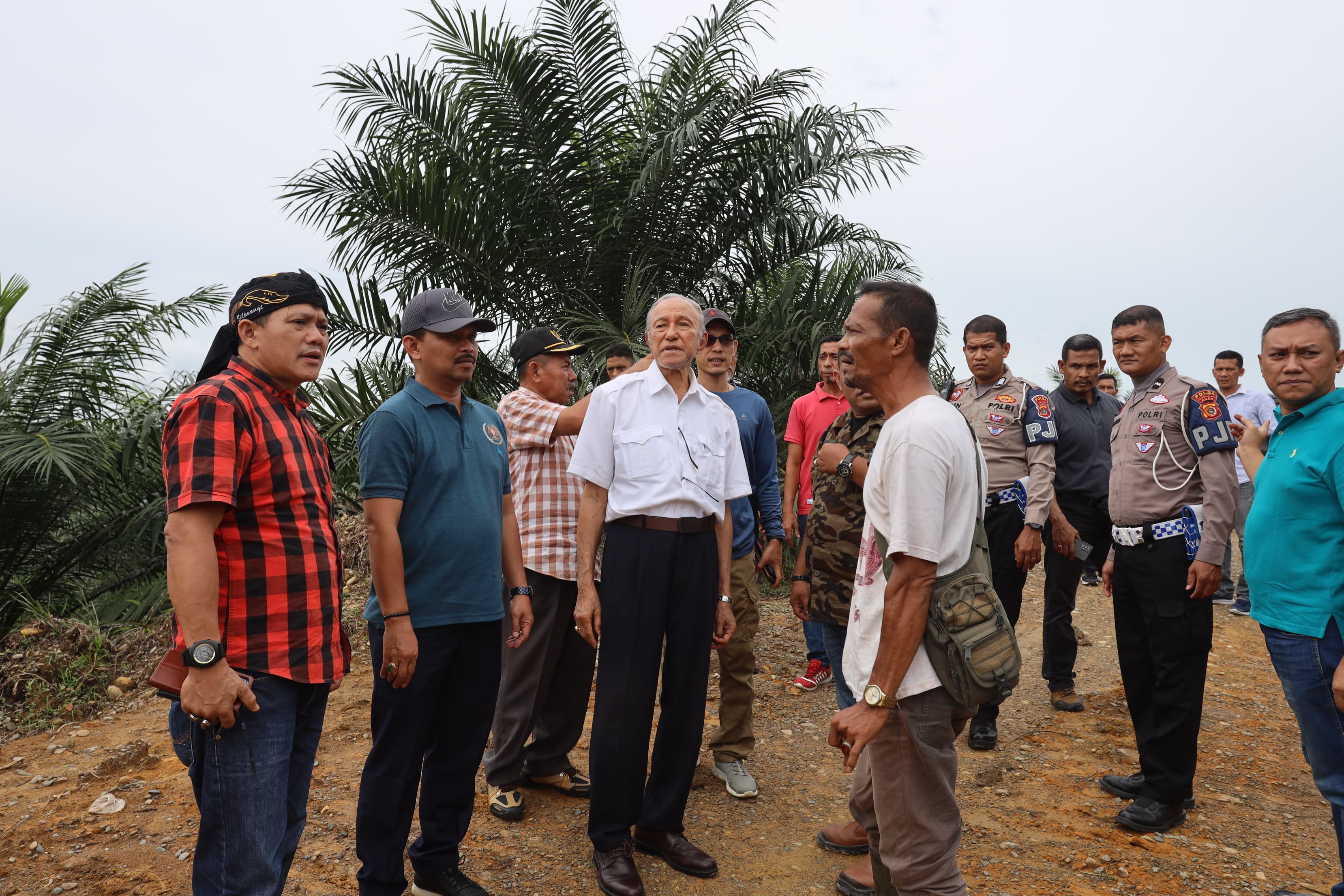 Wali Nanggroe Tinjau Lahan Eks Kombatan GAM di Aceh Tamiang