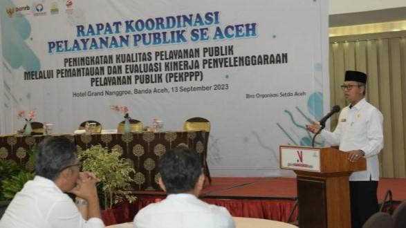 Pejabat Aceh ikut Rakor Pelayanan Publik