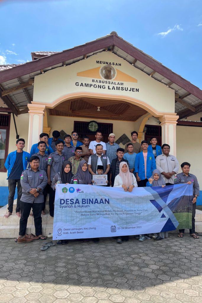 Lamsujen Jadi Desa Binaan DEMA FSH UIN Ar-Raniry Banda Aceh