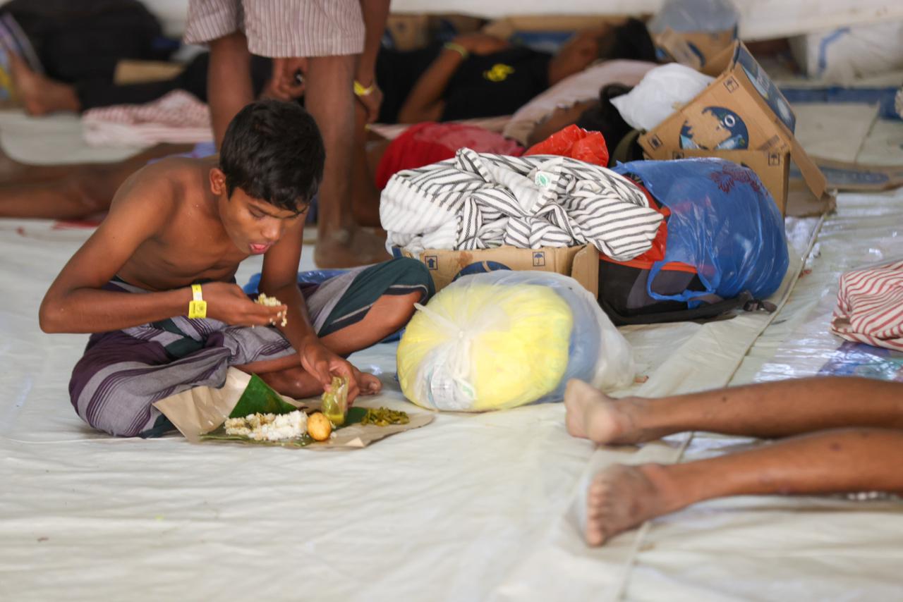 Pengungsi Rohingya di Aceh 