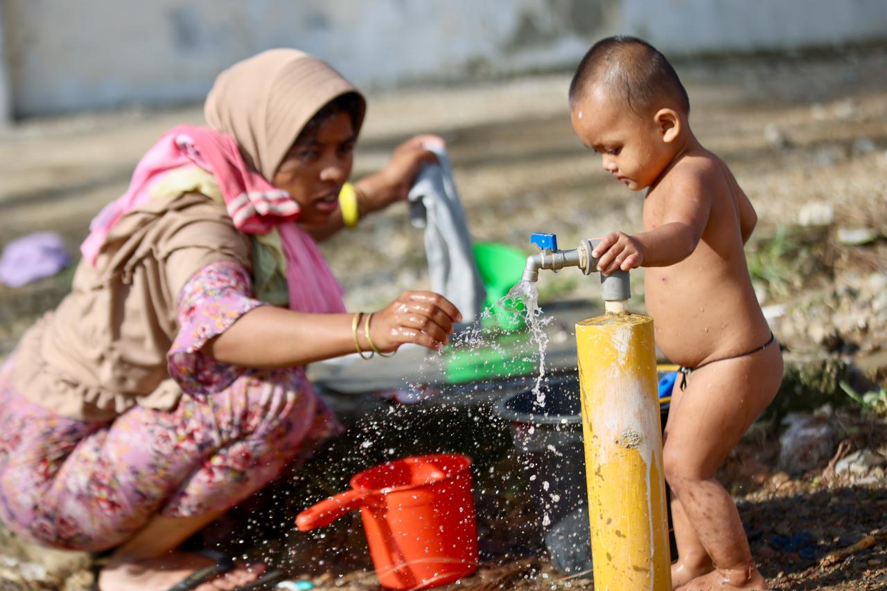 Pengungsi Rohingya di Aceh 
