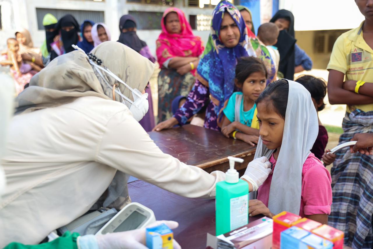 Pengungsi Rohingya di Banda Aceh 