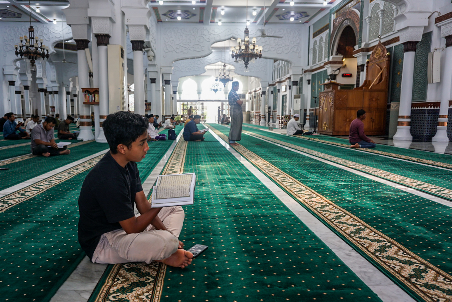Iktikaf di Masjid Raya Baiturrahman 