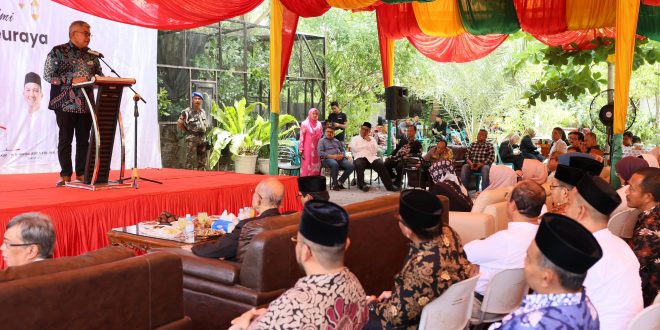 Bustami di Halalbihalal Aceh Meupakat Meuseuraya Silaturahmi Kunci Menghadapi Tantangan Zaman