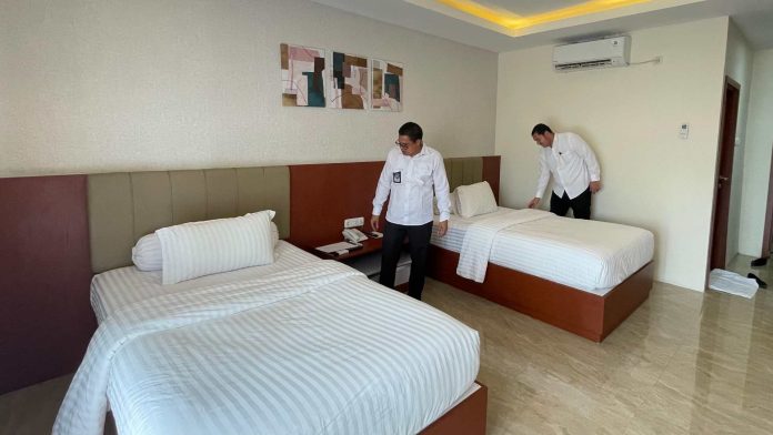 Sejumlah 140 kamar asrama haji Aceh dipersiapkan untuk menyambut 4.709 anggota jemaah.