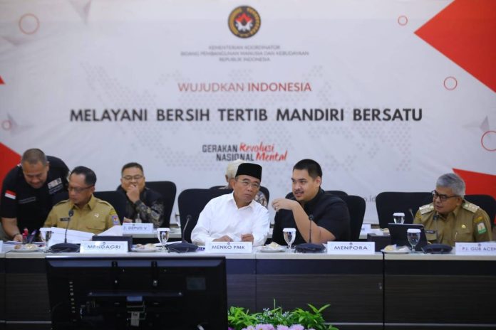 Menko PMK Muhadjir Pastikan Progres Persiapan PON XXI Aceh-Sumut 2024 Sesuai Target
