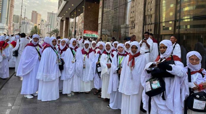 Sudah 1.571 Jemaah Haji Aceh Tiba di Tanah Suci