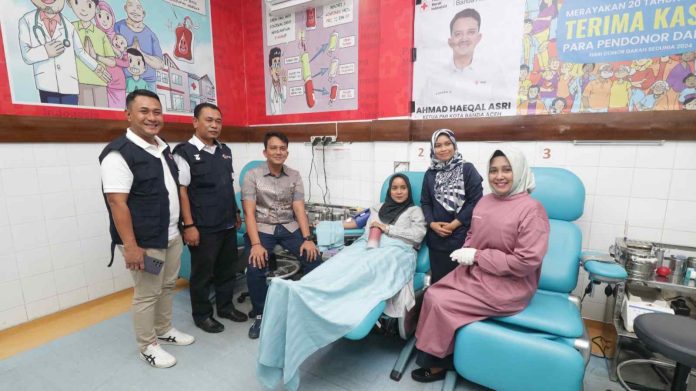 Pj Ketua PKK Aceh Ajak Masyarakat Rutin Donor Darah