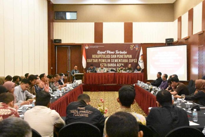 KIP Kota Banda Aceh Tetapkan DPS Pilkada 2024 Sebanyak 172.880 Orang