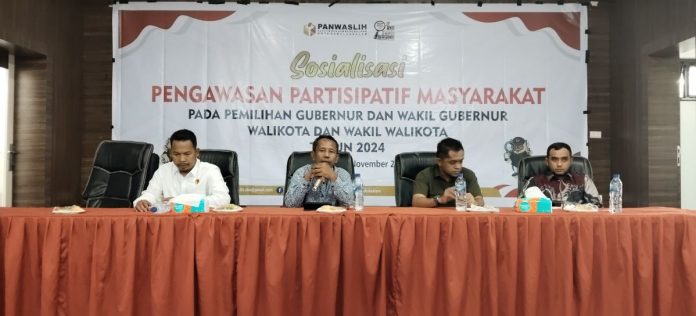 Panwaslih Subulussalam Gelar Sosialisasi Pengawasan Partisipatif Pilkada 2024