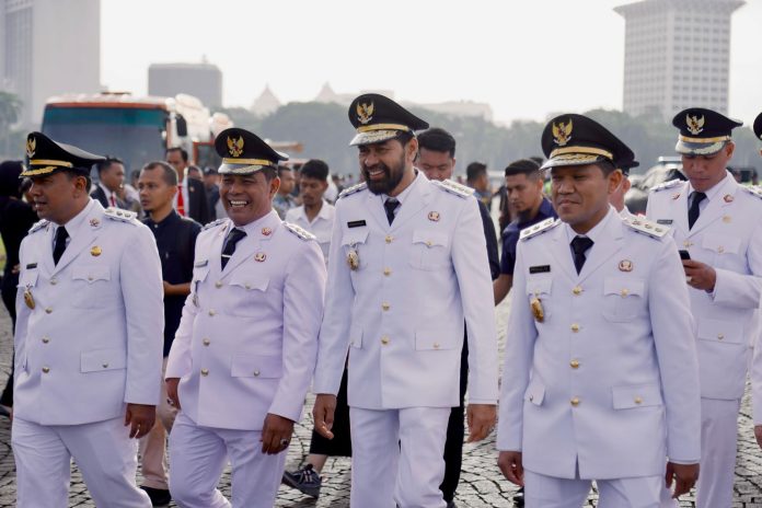 Gubernur dan Wagub Aceh Hadiri Pelantikan Kepala Daerah se-Indonesia di Jakarta