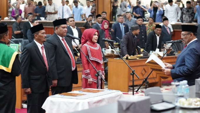 DPR Aceh Lantik 3 Anggota Dewan Baru, Ini Nama-namanya