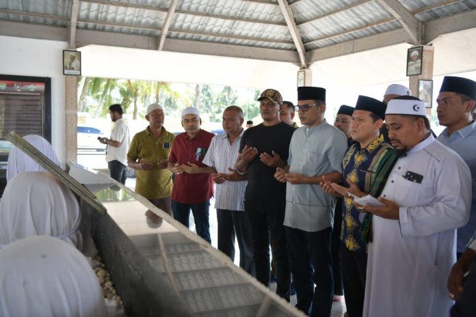 Wagub Ziarah ke Makam Habib Bugak, Kenang Jasa Pewakaf Uang Saku Jemaah Haji Aceh