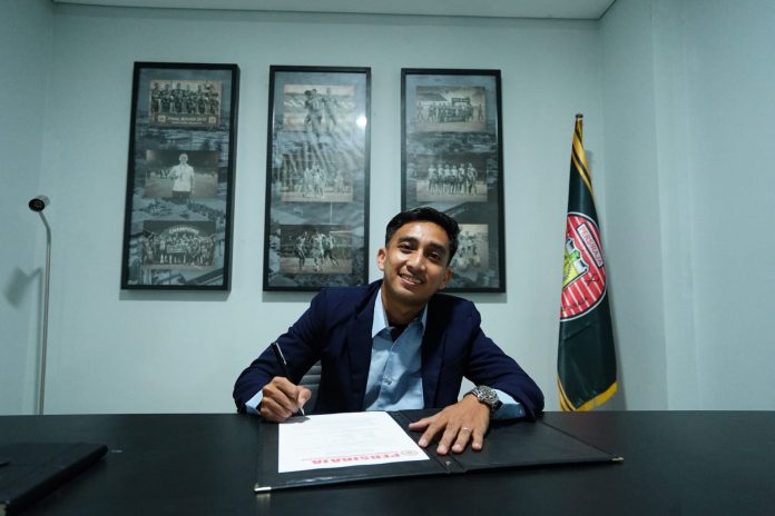 Persiraja Banda Aceh Perkenalkan Fitra Ridwan sebagai Pemain Baru Musim Ini