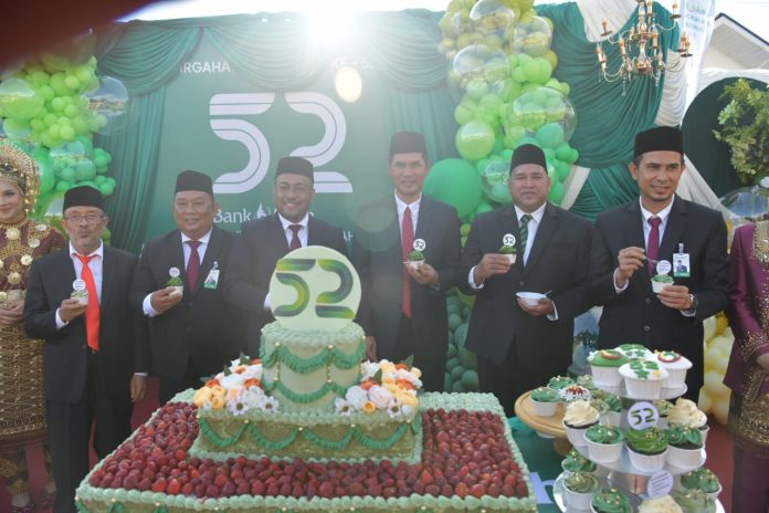 HUT ke-52 Bank Aceh Aset Tembus Rp29,8 Triliun, Target Jadi Bank Devisa