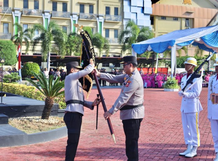 Pataka Machdum Sakti Diserahkan, Brigjen Marzuki Ali Basyah Resmi Pimpin Polda Aceh