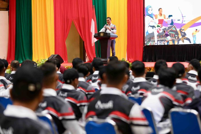 Kontingen Aceh Siap Berlaga di Pomnas XIX 2025, Sekda Targetkan Masuk 10 Besar