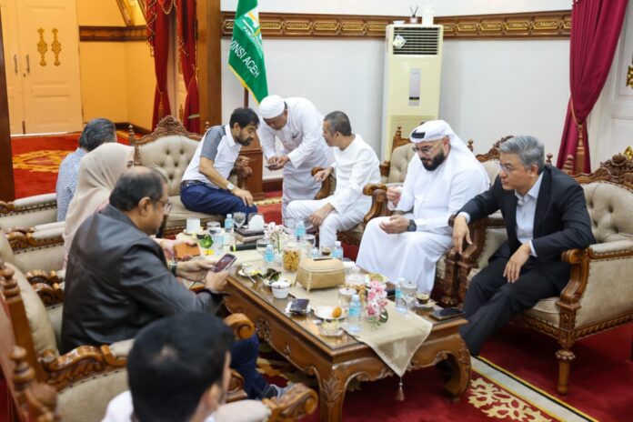 Gubernur Mualem Genjot Pemberangkatan Umrah via Bandara SIM, Pertemukan SAM Airlines dan KATUHA