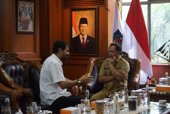 Jelang Penganugerahan Adat dari Wali Nanggroe, Gubernur Aceh Sampaikan Selamat kepada Mendagri Tito Karnavian