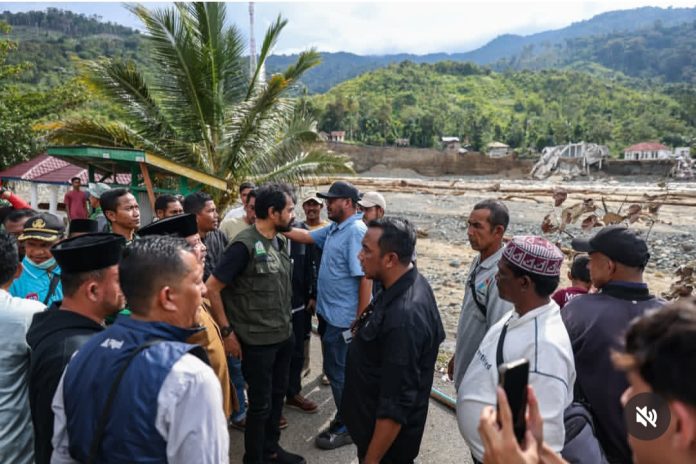Mualem Tinjau Kerusakan Parah di Beutong Ateuh Banggalang, Nagan Raya