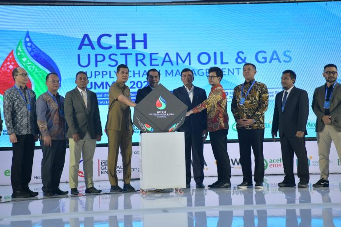 Sekda Hadiri Aceh Upstream Oil & Gas Summit 2026, Dorong Penguatan Rantai Pasok Migas