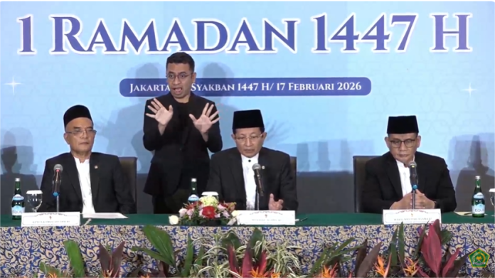 Sidang Isbat Putuskan 1 Ramadhan 1447 H Kamis, 19 Februari 2026