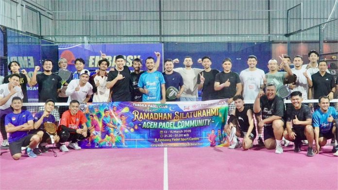 Padel Kian Populer di Aceh, Tuagila Padel Club Gelar Turnamen 'Ramadhan Silaturahmi'