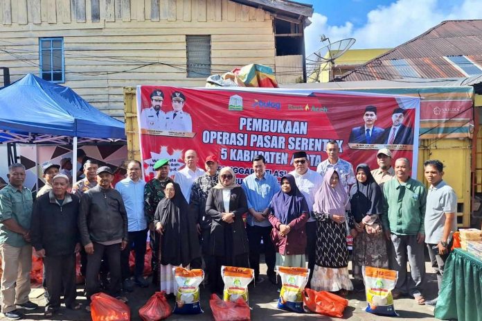 Pemerintah Aceh Gelar Operasi Pasar Tanggap Inflasi di 5 Kabupaten/Kota