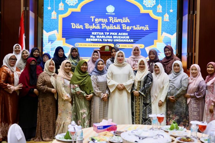 Silaturrahmi dan Buka Puasa Bersama, Perempuan Aceh Diajak Kompak Bangun Daerah