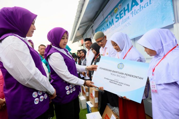 Dari Langkahan, Ketum Posyandu Gaungkan Hari Posyandu ke Seluruh Indonesia