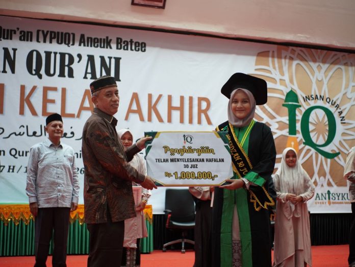 Haflah Takhrij Dayah Insan Qurani 2026: 152 Santri Lulus, 55 Khatam Hafalan 30 Juz