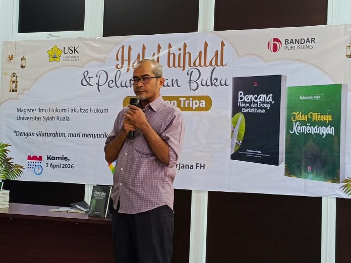 Milad ke-50 Prof Sulaiman Tripa Luncurkan 2 Buku Baru, Total Karya Tembus 225 Judul