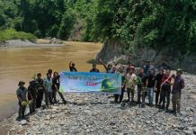 FJL dan Pemuda Jantho Gelar Aksi Hari Bumi di Krueng Jaling