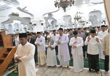 Ribuan Jamaah Salat Iduladha di Masjid Raya Baiturrahman, Khutbah Disampaikan Abi Anwar Kuta Krueng Ribuan Jamaah Salat Iduladha di Masjid Raya Baiturrahman, Khutbah Disampaikan Abi Anwar Kuta Krueng