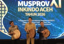 Sekda Aceh Buka MUSPROV XI INKINDO, Tekankan Profesionalisme Konsultan Hadapi Kebencanaan Sekda Aceh Buka MUSPROV XI INKINDO, Tekankan Profesionalisme Konsultan Hadapi Kebencanaan
